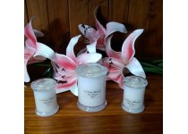 Large Memorial Candle - Unscented